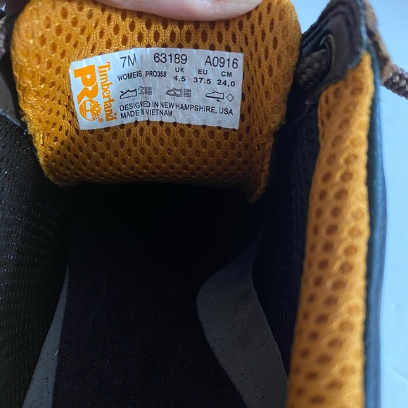 EUC Timberland Pro Titan Casual Alloy Safety Toe, Oxfords, Work, Sz 7, Leather - Picture 3 of 14